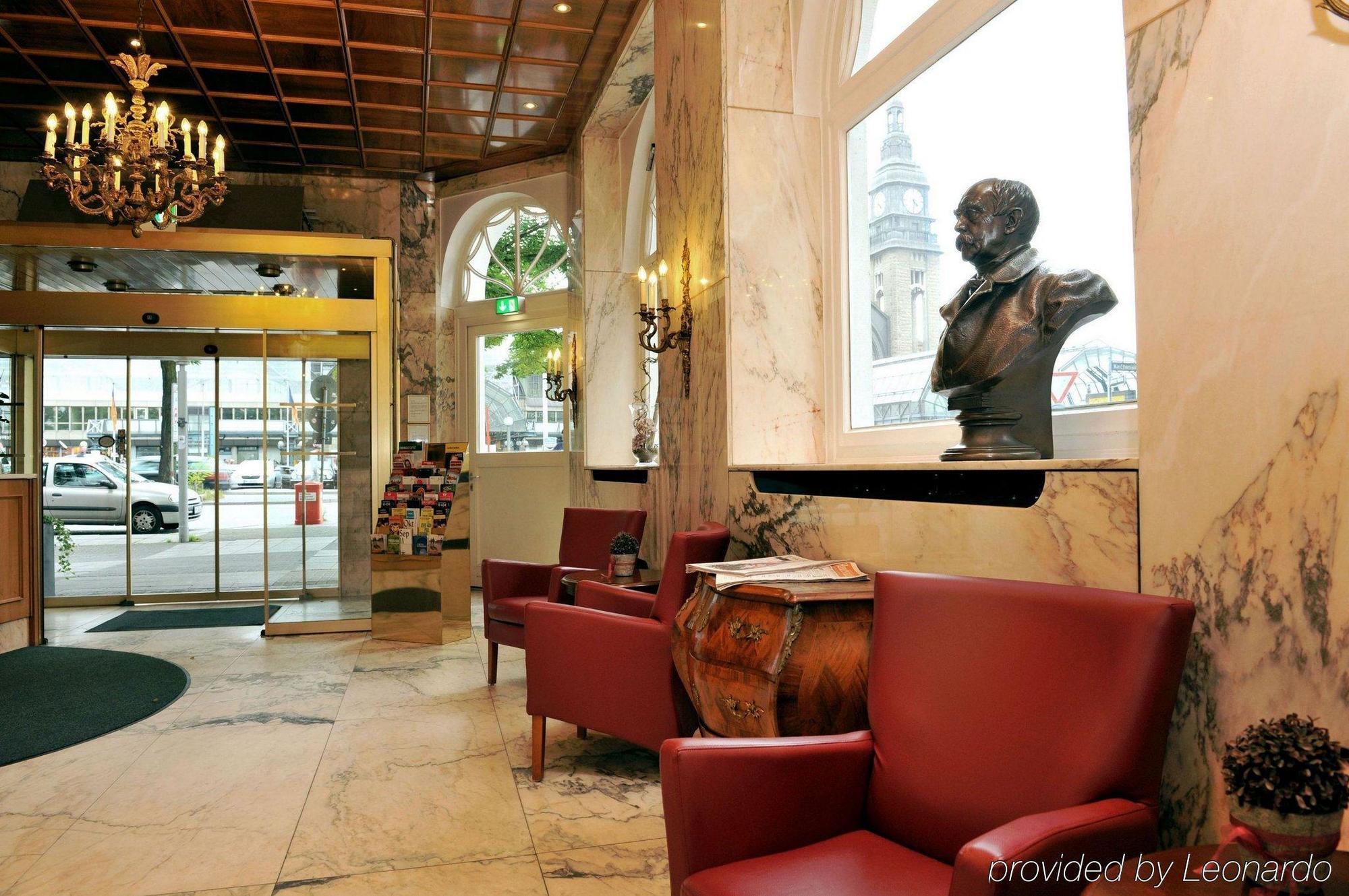 Hotel Fuerst Bismarck Гамбург Интерьер фото